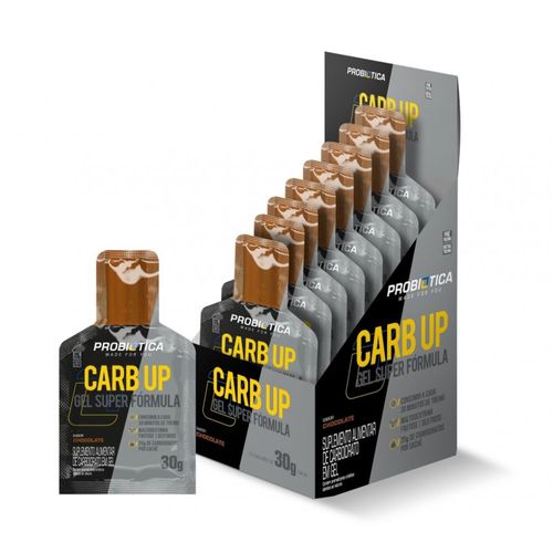 Carb Up Energy Gel Caixa 10 unidades (300g) - Sabor: Chocolate Carb Up Energy Gel Caixa 10 unidades (300g) - Sabor: Chocolate