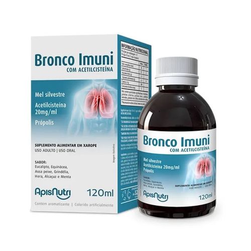 Bronco Imuni + Acetilcisteína (120ml) - Padrão: Único Bronco Imuni + Acetilcisteína (120ml) - Padrão: Único