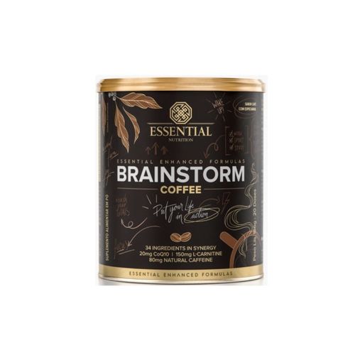 Brainstorm Coffee (186g) - Sabor: Café com Especiarias Brainstorm Coffee (186g) - Sabor: Café com Especiarias