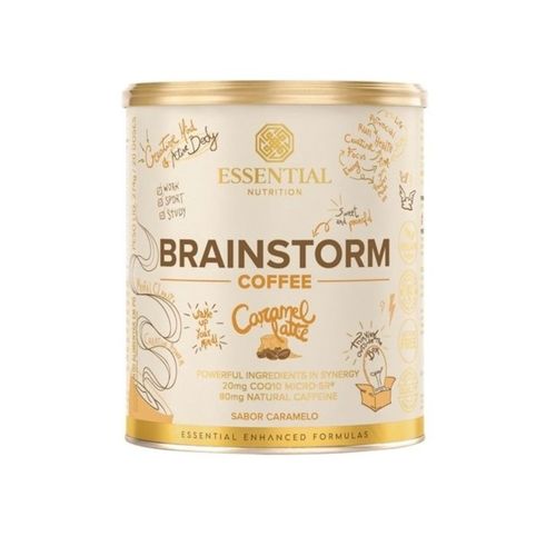 Brainstorm Coffee (186g) - Sabor: Caramel Latte Brainstorm Coffee (186g) - Sabor: Caramel Latte