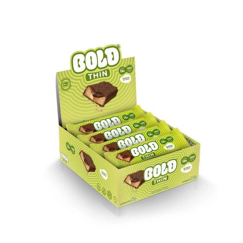 Bold Bar Thin (Display 12 unid de 40g) - Sabor: Bombom de Coco Bold Bar Thin (Display 12 unid de 40g) - Sabor: Bombom de Coco
