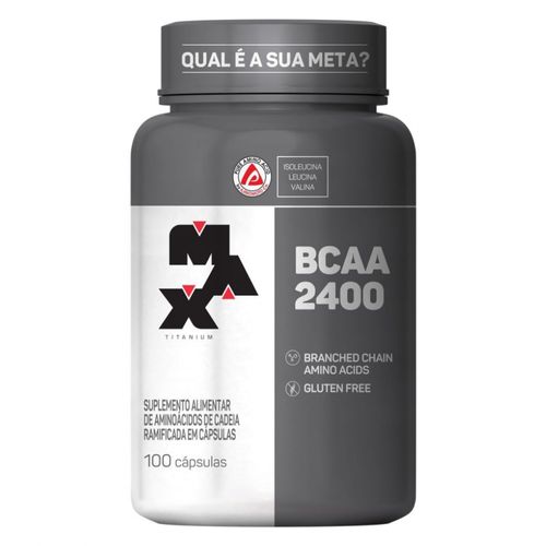 BCAA 2400 (100 Caps) - Padrão: Único BCAA 2400 (100 Caps) - Padrão: Único