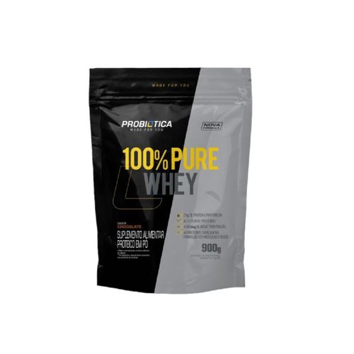 100% Pure Whey Refil (900g) - Sabor: Chocolate