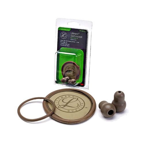 Kit Reparo Lightweight Marrom Claro 40021 Littmann - 3M Kit Reparo Lightweight Marrom Claro 40021 Littmann - 3M