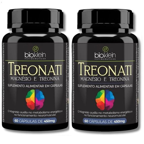 Kit 02 TREONATI (Magnesio e Treonina) 450 mg 60 Caps Bioklein
