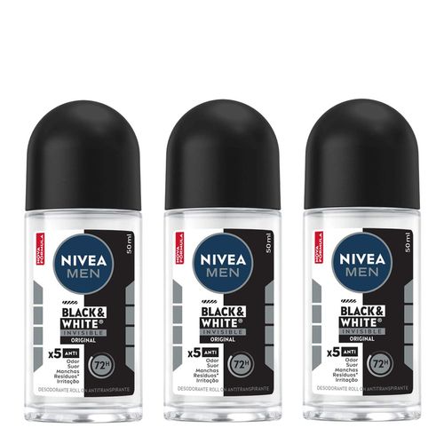 Kit-Nivea-Men-Antitranspirante-Black-White-Invisible-Roll-On-3-Unidades-de-50ml