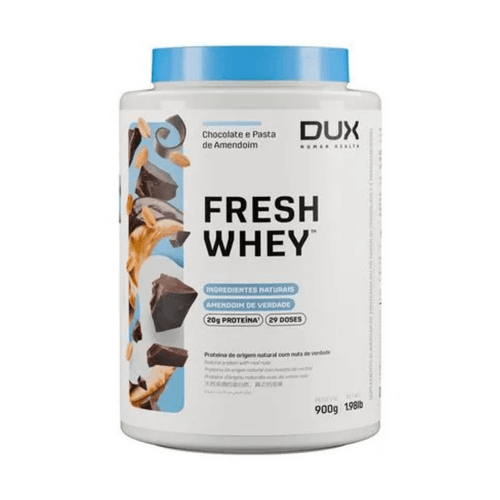 **AMAZON Fresh Whey 3W 900g Dux Sabor:Chocolate e Pasta de Amendoim **AMAZON Fresh Whey 3W 900g Dux Sabor:Chocolate e Pasta de Amendoim