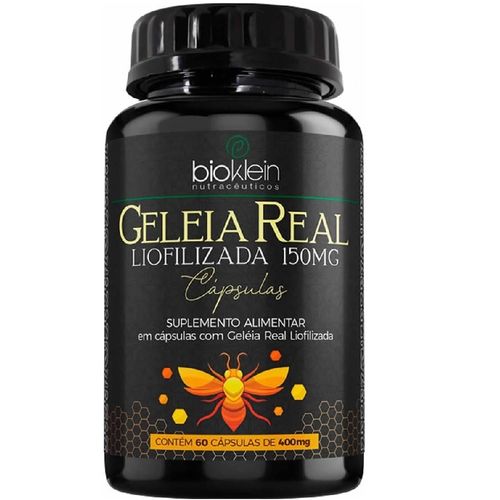 GELEIA REAL LIOFILIZADA 400mg 60 Caps Bioklein GELEIA REAL LIOFILIZADA 400mg 60 Caps Bioklein