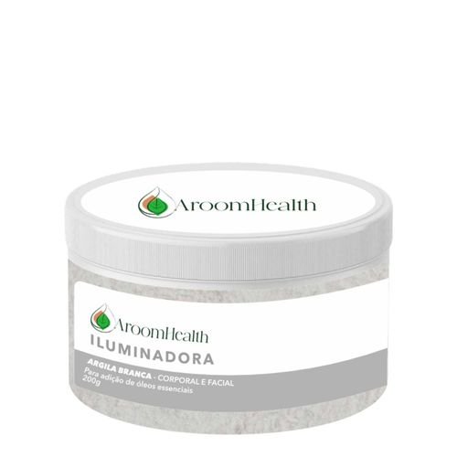 Argila multifuncional Cabelo -Corpo- Rosto -cor Branca 200g