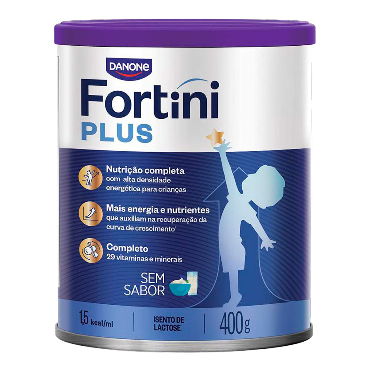 Suplemento Infantil Fortini Plus Sem Sabor 400g