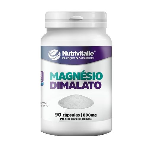 MAGNESIO DIMALATO 90 CAPS NUTRIVITALLE