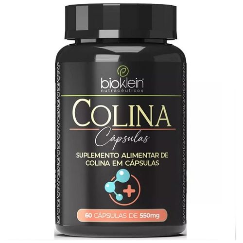 COLINA (Vitamina B8) 550mg 60 Caps Bioklein COLINA (Vitamina B8) 550mg 60 Caps Bioklein