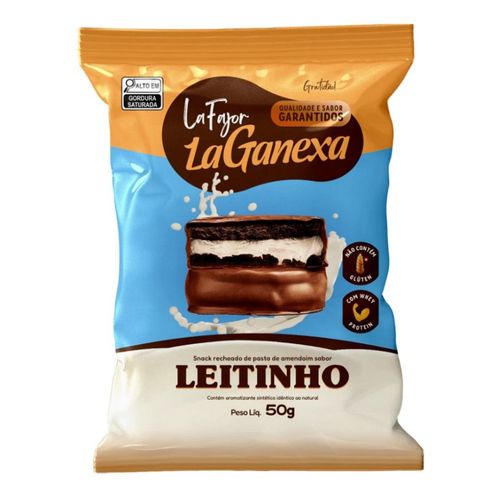 La Fajor La Ganexa (50g) - Sabor: Leitinho c/ Whey Protein La Fajor La Ganexa (50g) - Sabor: Leitinho c/ Whey Protein