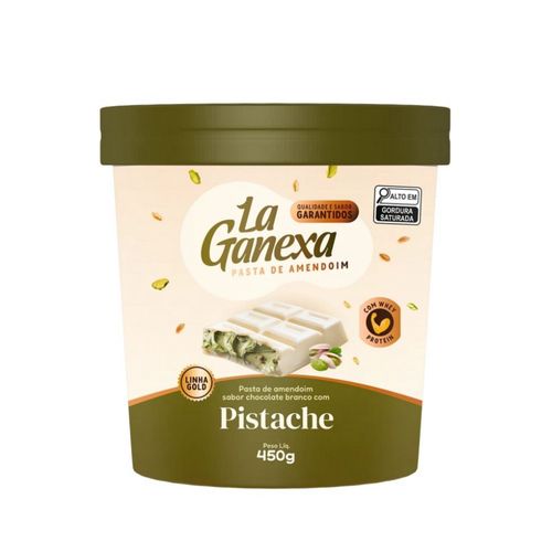 Pasta de Amendoim Integral Gourmet (450g) - Sabor: Pistache Pasta de Amendoim Integral Gourmet (450g) - Sabor: Pistache