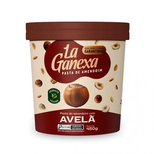 Pasta de Amendoim Integral Gourmet (450g) - Sabor: Avelã (vegano) Pasta de Amendoim Integral Gourmet (450g) - Sabor: Avelã (vegano)