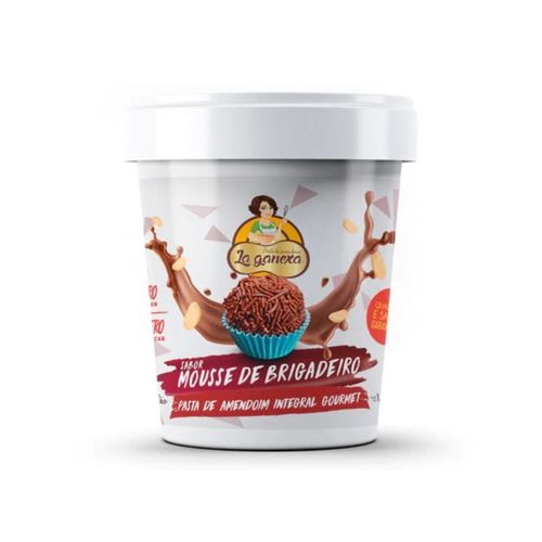 Pasta de Amendoim Integral Gourmet (450g) - Sabor: Mousse de Brigadeiro Pasta de Amendoim Integral Gourmet (450g) - Sabor: Mousse de Brigadeiro