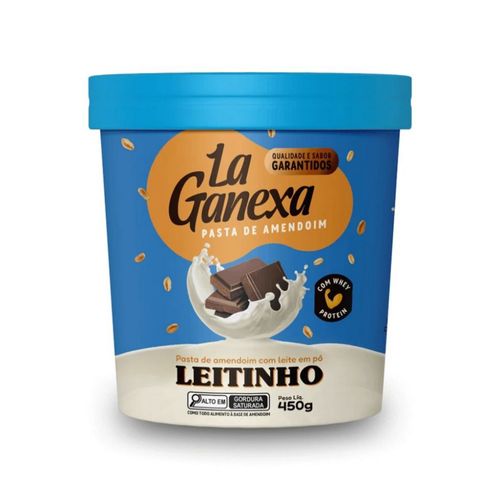 Pasta de Amendoim Integral Gourmet (450g) - Sabor: Leite Ninho c/ Whey Protein Pasta de Amendoim Integral Gourmet (450g) - Sabor: Leite Ninho c/ Whey Protein