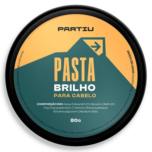 Pasta Brilho para Cabelo Vigor Pomada Efeito Molhado 80g Partiu Pasta Brilho para Cabelo Vigor Pomada Efeito Molhado 80g Partiu