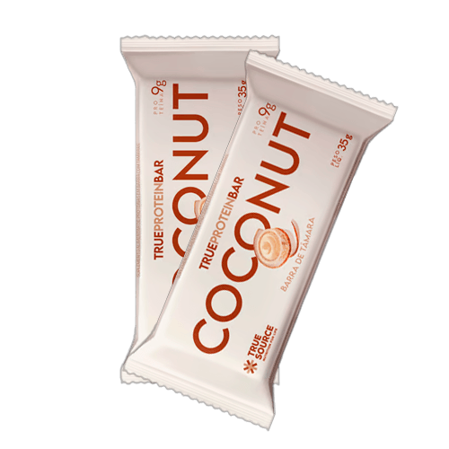 Kit 2X: True Bar Protein Coconut True Source 35g