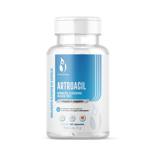 ArtroAgil ST Nutrition 60Caps Condro Glucosamina Colágeno II