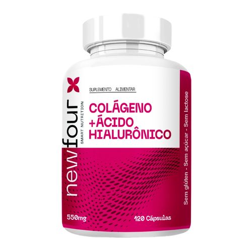 COLÁGENO + ÁCIDO HIALURÔNICO 120 CÁPSULAS