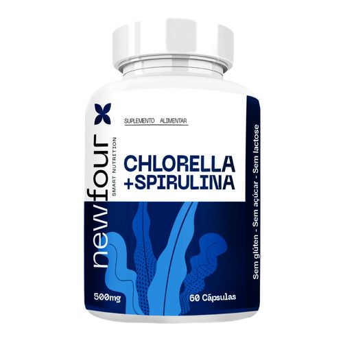 CHLORELLA + SPIRULINA 60 CÁPSULAS