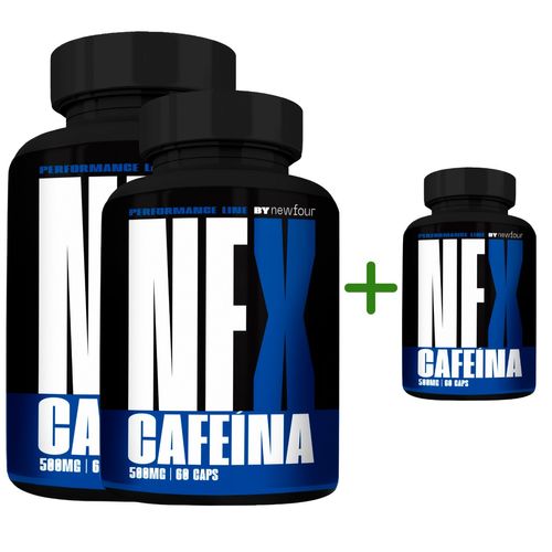 CAFEÍNA COMPRE 2 LEVE 3 COM TOTAL DE 180 CAPSULAS