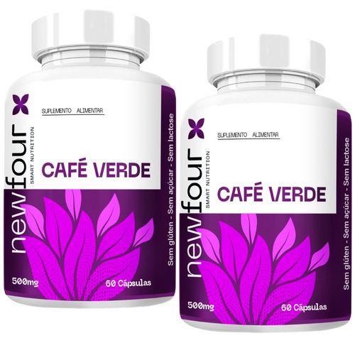 CAFÉ VERDE KIT COM 2 POTES COM TOTAL DE 120 CAPSULAS CAFÉ VERDE KIT COM 2 POTES COM TOTAL DE 120 CAPSULAS