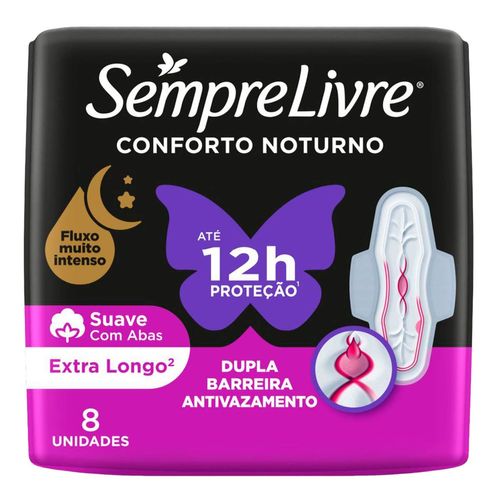 148105---Absorvente-Sempre-Livre-Noturno-Suave-com-Abas-8-Unidades-1 148105---Absorvente-Sempre-Livre-Noturno-Suave-com-Abas-8-Unidades-1