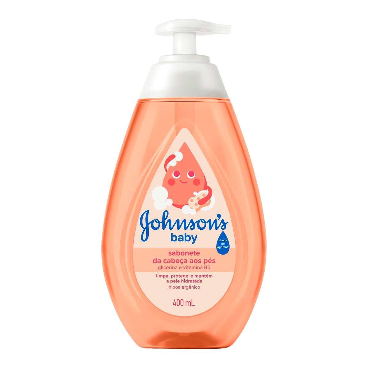Sabonete Líquido de Glicerina Johnson's Baby 400ml