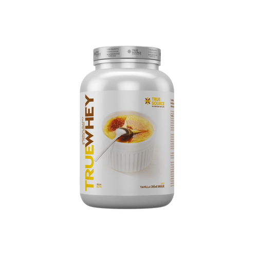 **AMAZON TrueWhey Protein Hidrolisado e Isolado Colágeno TrueSource 837G Sabor:Vanilla Crème Brûllè