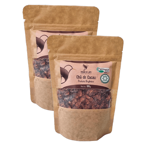 Kit 2X: Chá de Cacau Orgânico Morada do Japu 100g