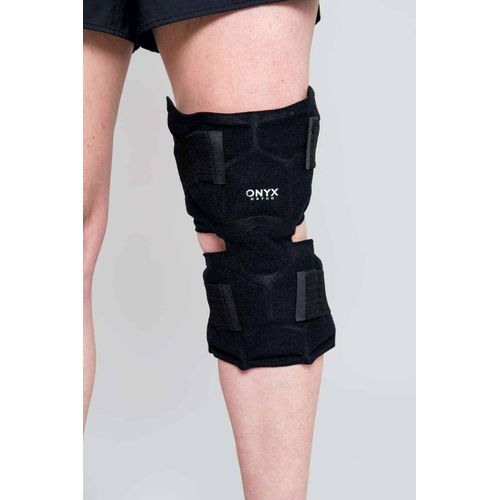 Suporte Térmico Frio 15ºC Preto Ajustável Joelho - ONYX COOL
