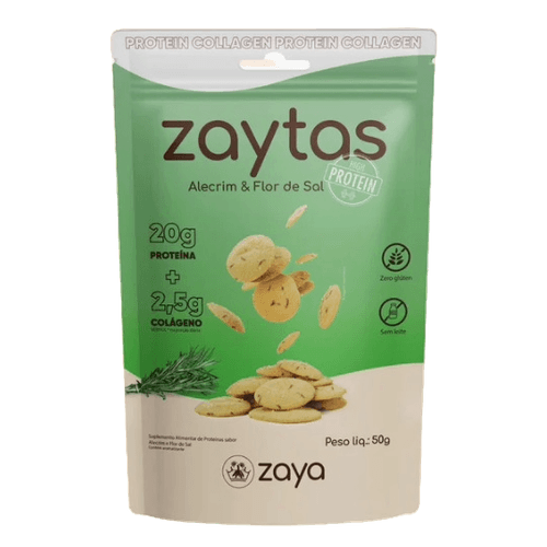 Biscoito Alecrim Protein Sem Glúten Zaya 50g