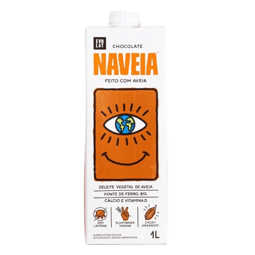 Bebida Vegetal de Aveia Chocolate Naveia 1L Bebida Vegetal de Aveia Chocolate Naveia 1L