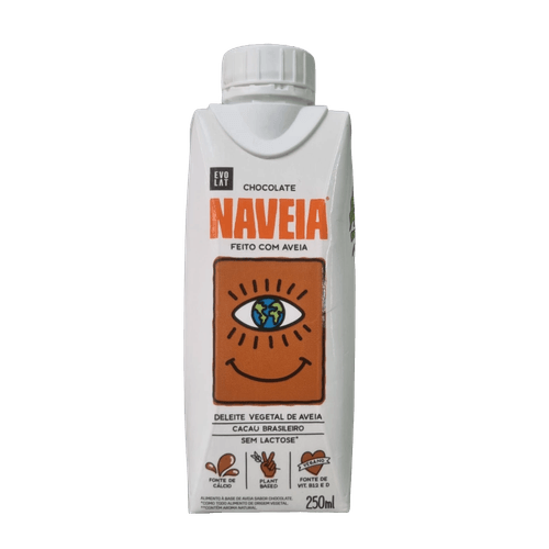 Bebida Vegetal de Aveia Chocolate Naveia 250ml Bebida Vegetal de Aveia Chocolate Naveia 250ml