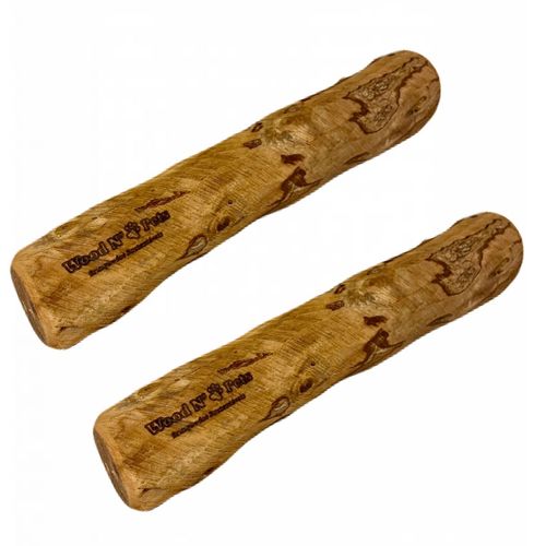 2x Mordedor Natural Wood N Pets Madeira Para Roer- Extreme 2x Mordedor Natural Wood N Pets Madeira Para Roer- Extreme