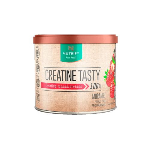 Creatina Tasty Morango 210g - Nutrify Creatina Tasty Morango 210g - Nutrify