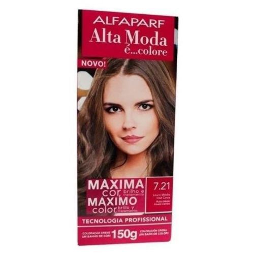 Tintura Alta Moda Especial 7.21 Louro 150g Tintura Alta Moda Especial 7.21 Louro 150g