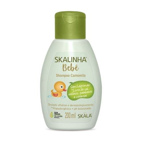 Shampoo Infantil Skalinha Bebê 200ml Camomila
