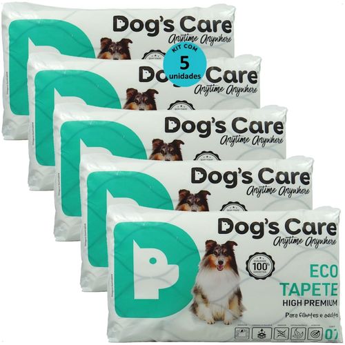 TAPETE HIGIÊNICO DOG´S CARE ECO HIGH PREMIUM 7 UN 82X60 CM KIT COM 5 TAPETE HIGIÊNICO DOG´S CARE ECO HIGH PREMIUM 7 UN 82X60 CM KIT COM 5