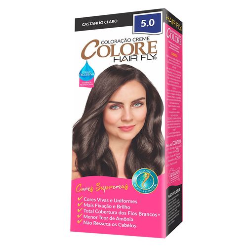 Tintura Colore Creme 50g 5.0 Castanho Claro