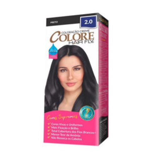 Tintura Colore Creme 50g 2.0 Preto Tintura Colore Creme 50g 2.0 Preto