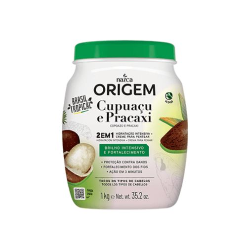 Creme Para Tratamento Origem 1 Kg Cupuacu E Abacaxi