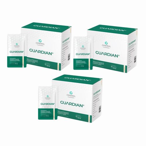 3x Guardian 8,5g - 30 Sachês - Central Nutrition - Manga Manga