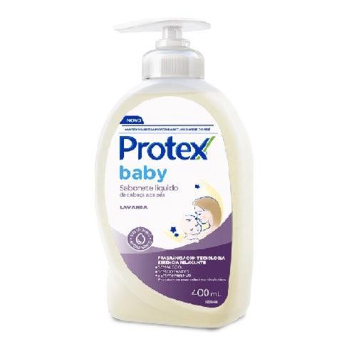 Kit c/9 Sabonete Líquido Protex Baby Lavanda 400ml