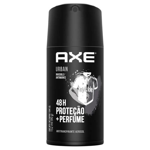 Kit c/9 Unidades de Desodorante Axe Aero Urban Invisible 152ml