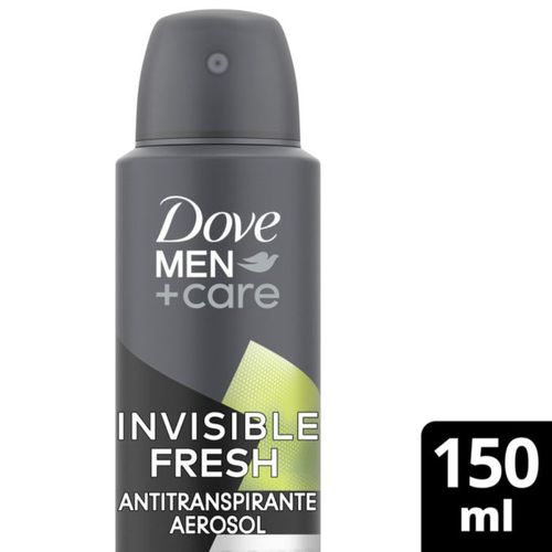 Kit c/4 Unidades de Desodorante Dove Aero Men Invible Fresh 150ml