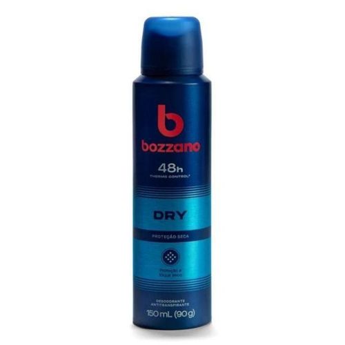Kit c/4 Unidades de Desodorante Aerosol Bozzano 90g Dry