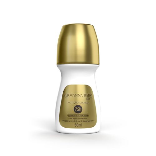 Kit c/4 Unidades de Desodorante Giovanna Baby Rollon Gold 50ml